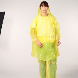 40 @ Beschermende Unsex Wegwerp Regenjas Pak Speeksel Cover Voorkomt Spatten Reizen Camping Moet Regenjas Unisex Regenjas