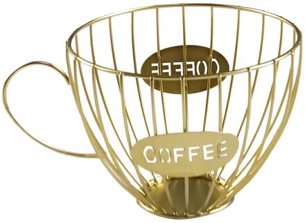 40 # Bekerhouder Mok Vorm Koffie Pod Houders Organizer Voor Teller Koffie Bar Rangement Keuken Cups Keuken Gereedschap zwart