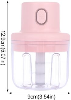 40 # Elektrische Knoflook Stamper Stevig Duurzaam Mini Crusher Chopper Usb Opladen Voor Verpletterd Knoflook Geplet Gember Gemalen Verse Chili 250ML