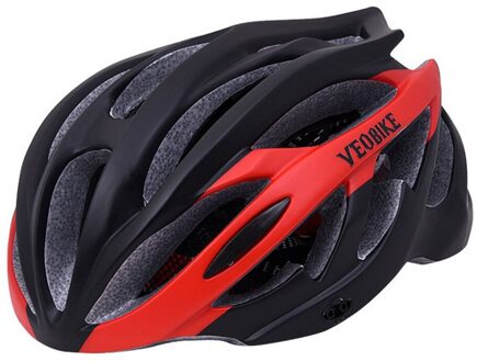 40 # Fietshelm Veilig Cap Ultra-Lichtgewicht Vrouwen Mannen Fietshelmen Mountain Road Fietsen Outdoor Sport Riding Beschermende rood