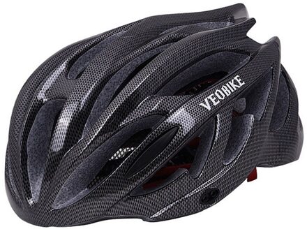 40 # Fietshelm Veilig Cap Ultra-Lichtgewicht Vrouwen Mannen Fietshelmen Mountain Road Fietsen Outdoor Sport Riding Beschermende zwart