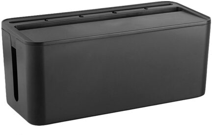 40 # Kabel Opbergdoos Charger Wire Management Power Strip Draad Case Anti-stof Charger Socket Organizer Netwerk Lijn opslag Bin