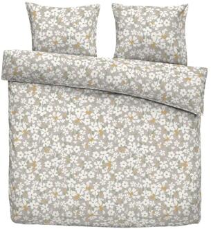 40% korting - Leen Bakker - Dekbedovertrek Mavi - 240x220 Cm - Polyester - Beige