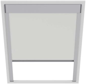 40% korting - Leen Bakker - Fenstr Dakraamrolgordijn Hamburg Verduisterend - Licht (20010) - Polyester - Grijs - 100x10x10 Cm