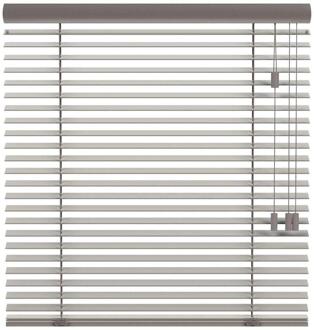 40% korting - Leen Bakker - Fenstr En Jaloezie New York 50mm - (20222) - Hout - Grijs - 120x10x10 Cm
