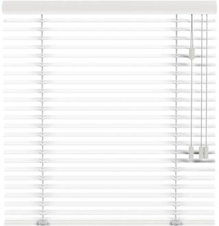 40% korting - Leen Bakker - Fenstr En Jaloezie New York 50mm - Off-white (10712) - Hout - Wit - 120x10x10 Cm