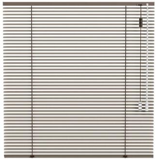 40% korting - Leen Bakker - Fenstr Jaloezie 25mm Mat - (30028) - Aluminium - Taupe - 120x10x10 Cm