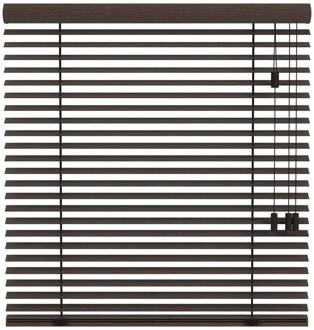 40% korting - Leen Bakker - Fenstr Jaloezie Tahiti 50mm - Bruin (15901) - Bamboe - Zwart - 120x10x10 Cm