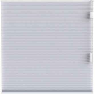 40% korting - Leen Bakker - Fenstr Plisségordijn Chicago Dubbel 25mm Verduisterend - (10328) - Polyester - Wit - 120x10x10 Cm