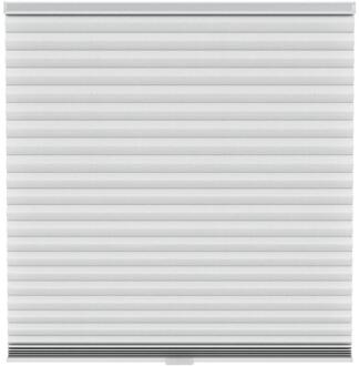 40% korting - Leen Bakker - Fenstr Plisségordijn Chicago Dubbel 45mm Lichtdoorlatend - Licht (20033) - Polyester - Grijs - 120x10x10 Cm