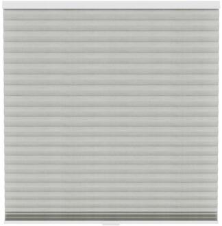 40% korting - Leen Bakker - Fenstr Plisségordijn Sidney Dubbel 45mm Transparant - Linnen (25514) - Polyester - Grijs - 120x10x10 Cm