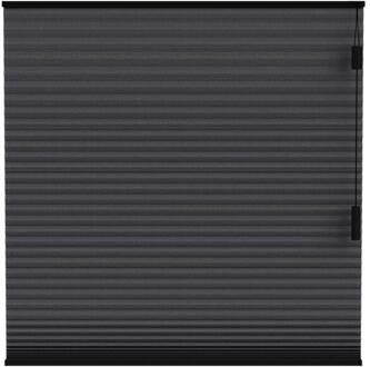 40% korting - Leen Bakker - Fenstr Plisségordijn Toronto Dubbel 25mm Lichtdoorlatend - (15021) - Polyester - Zwart - 120x10x10 Cm