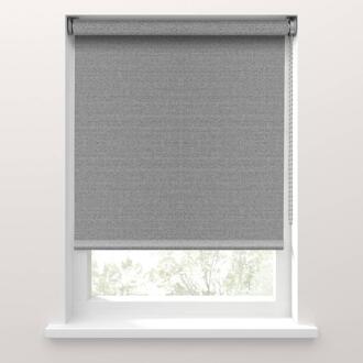 40% korting - Leen Bakker - Fenstr Rolgordijn Piana Verduisterend - Licht (20055) - Polyester - Grijs - 120x10x10 Cm