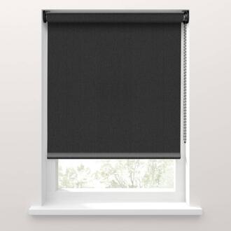 40% korting - Leen Bakker - Fenstr Rolgordijn Rimini Screen - (15047) - Polyester - Zwart - 120x10x10 Cm