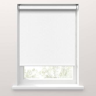 40% korting - Leen Bakker - Fenstr Rolgordijn Stockholm Lichtdoorlatend - (10024) - Polyester - Wit - 120x10x10 Cm