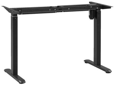 40% korting - Leen Bakker - Frame Zit/sta Bureau Homeworx Elektrisch Verstelbaar - Metaal - Zwart