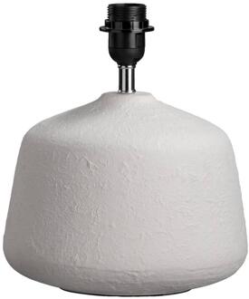 40% korting - Leen Bakker - Lampvoet Kerem - Ø25 X 29 Cm - Keramiek - Wit