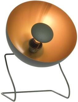 40% korting - Leen Bakker - Vloerlamp Lumen E14 29x35x25 Cm - Metaal - Groen