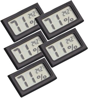 40 # Mini Lcd Digitale Thermometer Hygrometer Temperatuur Indoor Handig Temperatuursensor Vochtigheid Meter Gauge Instrumenten