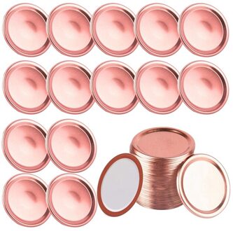 40 Pack Mason Pot Deksels Mason Jar Split-Type Deksels Mason Jar Cover Mason Pot Deksel Exclusief Mason Cirkel