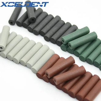 40 PCS Dental Rubber Points Polishing Pillar Wheels For Dental Jewelry Rotary Dentistry Materials