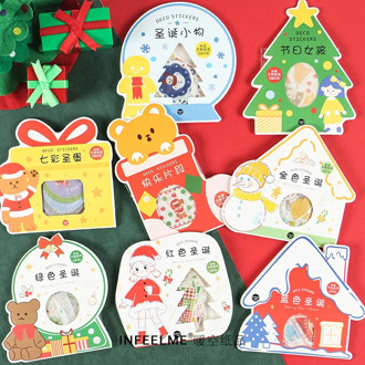 40 pcs/pack Merry Christmas Series Bullet Scrapbooking Sticker Craft Diy Deco Journal Album Flakes Stationery School Supplies