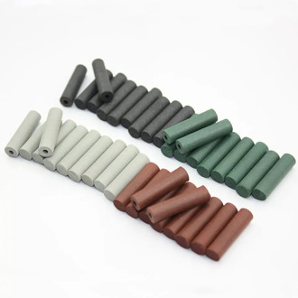 40 PCS Rubber Points Polishing Pillar Wheels For Dental Jewelry Rotary