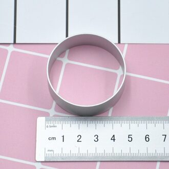 40 Pcs Rvs Polymer Clay Cutters Ronde Punch Clay Sculpting Gereedschap Polymeer Klei Keramiek Aardewerk Gat Cutters Gereedschap 1stk A