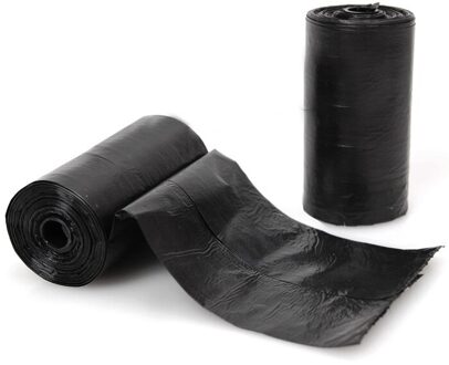 40 Rolls Pet Kak Tassen Hond Kat Afval Pick Up Clean Bag Huisdieren Levert Zwart MAL999
