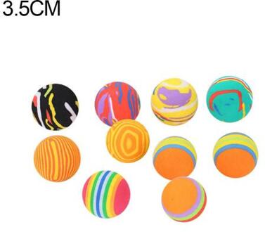 40% Sales! 10Pcs Pet Katten Kitten Kleurrijke Ball Bite Chew Scratch Grappige Spelen Speelgoed Teaser