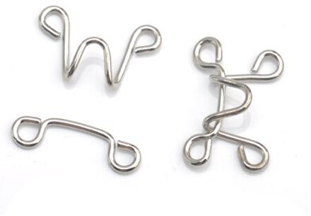 40 Sets/partij Grote Broek Broek Jurk Jeans Haken 13 # Metalen Messing Haak/Oog Nikkel, Zwart, brons Haak + Bar Hij-032