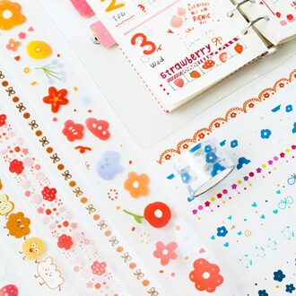 40 Stks/partij Micro Droom Tijd Serie Sticker Diy Sticker Papier Decoratieve Washi En Pet Tape