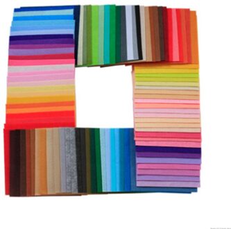 40 Stks/set Niet-geweven Vilt Polyester Doek Vilt Diy Bundel Voor Naaien Pop Handgemaakte Ambachtelijke Naaien Leveringen 10 cm * 15 cm