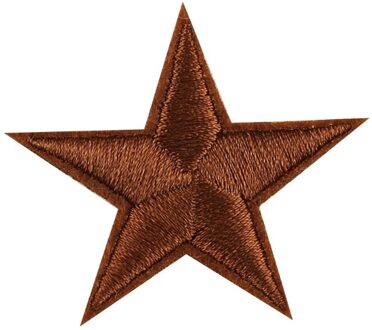 40 Stuks Geborduurde Patches Zelfklevende Geborduurd Vijfpuntige Ster Patches Voor Kleding Jassen Jeans Rugzak