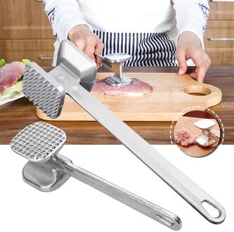 40 # Twee Kanten Legering Vlees Hamer Mallet Rundvlees Tenderizer Pounders Steak Beater Keuken Koken Gevogelte Hulpmiddel Vlees Hamer