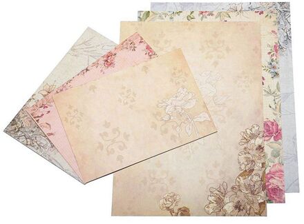 40 Vel Vintage Briefpapier Sets Met Enveloppen Voor Schrijven Letters