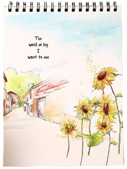 40 Vellen A4 Aquarel Schets Boek Notepad Voor Schilderij Tekening Kunstenaar Levert T8DB 5AC502631-FS