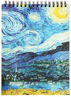 40 Vellen A4 Papier Aquarel Schetsboek Dagboek Journal Notebook Artist Supplies Notepad Voor Schilderij Tekening 5AC502631-BS