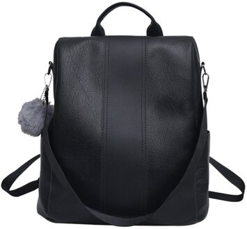 40 # Vrouwen Rugzak Outdoor Eenvoudige Rits Contrast Kleur Rugzak Reistas Mochila Schooltassen Rugzak Vrouwen Рюкзак zwart