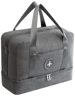 40 # Waterdichte Verpakking Wassen Reistas Cosmetische Tas Reizen Opbergtas Opbergtas Zorg Badkamer Lui Waszak Picknick tassen grijs