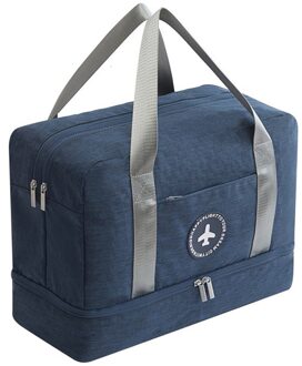 40 # Waterdichte Verpakking Wassen Reistas Cosmetische Tas Reizen Opbergtas Opbergtas Zorg Badkamer Lui Waszak Picknick tassen marine