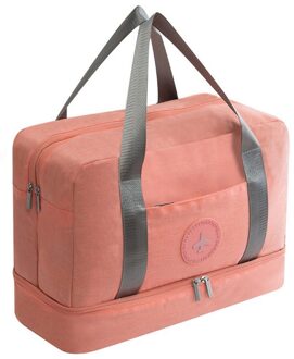 40 # Waterdichte Verpakking Wassen Reistas Cosmetische Tas Reizen Opbergtas Opbergtas Zorg Badkamer Lui Waszak Picknick tassen oranje