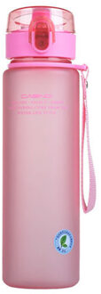 400/560Ml Sport Cup Plastic Draagbare Bidon Tarvel Cup Outdoor Touw Water Fles Sap Melk Keuken Water cup Fles 560ml / Roze