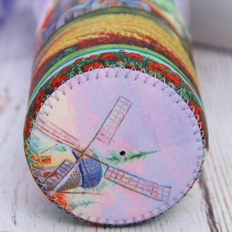 400-600Ml Fles Water Reizen Neopreen Cover Geïsoleerde Sleeve Bag Bekerhouder, Cornfield