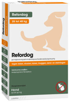 400 mg spot-on anti-parasiet hond (25 - 40 kg) 3 pipetten