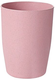 400 Ml Tarwe Stro Water Cup Multifunctionele Koffie Plastic Beker Drinken Cups Herbruikbare Borstelen Cups Bjstore Roze