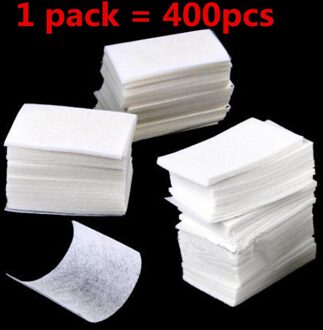 400 Pcs Nail Art Katoen Wipes Acryl Gel Tips Remover Papier Props Nail Art Tip Manicure Schoonmaken