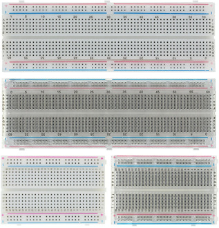 400 Points Breadboard 830 points Breadboard MB-102 Solderless PCB test Board 400 Hole Breadboard MB102 Test Develop DIY