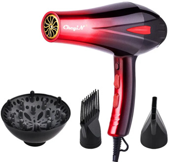 4000W Professional Hair Dryer 220V Blow Dryer Diffuser Nozzle Hot & Cold Adjustment Powerful Fast Blower Hairdryer Styling Tool