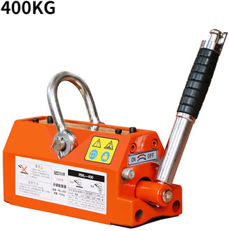 400KG Permanent Magnet Crane Magnetic Lifter Heavy Duty Steel Crane Hoist Lifting Magnet Industrial Magnetic Chuck